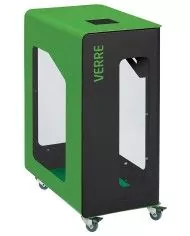 Poubelle robuste adapté aux tâches administratives en entreprise