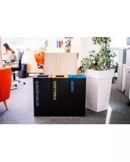 Poubelle essentiel pour optimiser l'organisation de bureau