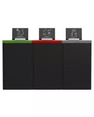 Poubelle conçu pour un usage intensif dans un cadre de bureau Poubelle conçu pour un usage intensif dans un cadre de bureau