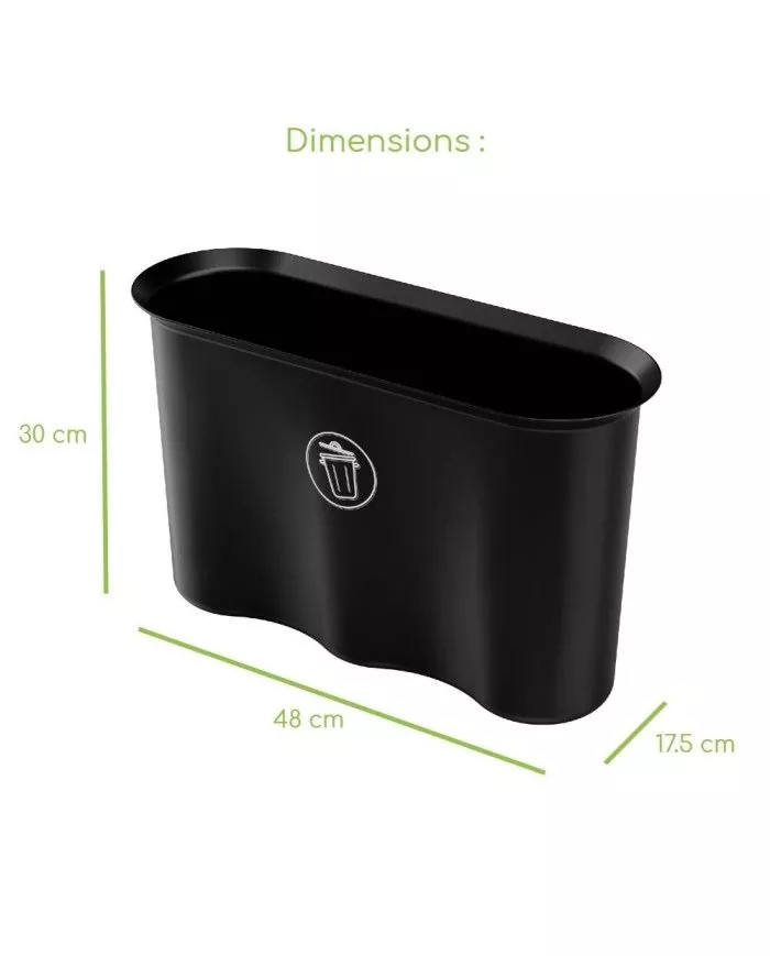 Corbeille ergonomique pour améliorer l'efficacité au travail