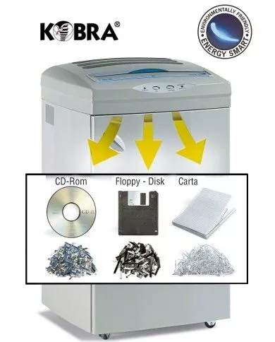 Destructeur compact et pratique pour environnements professionnels