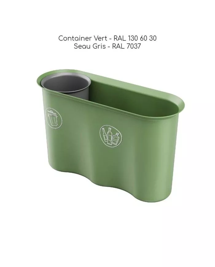 Corbeille professionnel, pensé pour un usage de bureau fréquent Corbeille professionnel, pensé pour un usage de bureau fréquent