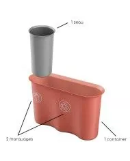 Corbeille fiable, parfait pour les besoins bureautiques