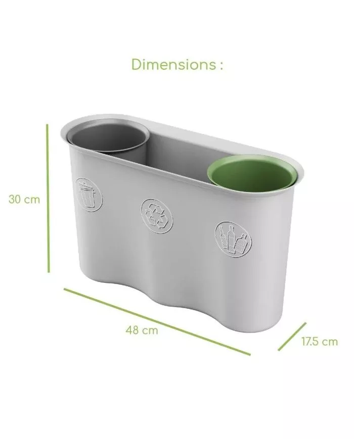 Corbeille professionnel, pensé pour un usage de bureau fréquent Corbeille professionnel, pensé pour un usage de bureau fréquent