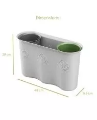 Corbeille professionnel, pensé pour un usage de bureau fréquent Corbeille professionnel, pensé pour un usage de bureau fréquent