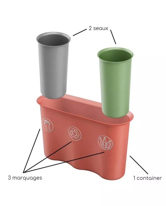 Corbeille conçu pour un usage intensif dans un cadre de bureau Corbeille conçu pour un usage intensif dans un cadre de bureau