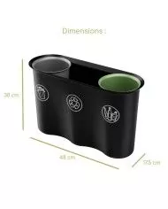 Corbeille robuste adapté aux tâches administratives en entreprise Corbeille robuste adapté aux tâches administratives en entreprise