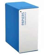 Station de tri sélectif TERA-B 2x45 L couvercle