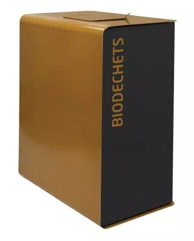 Poubelle conçu pour un usage intensif dans un cadre de bureau