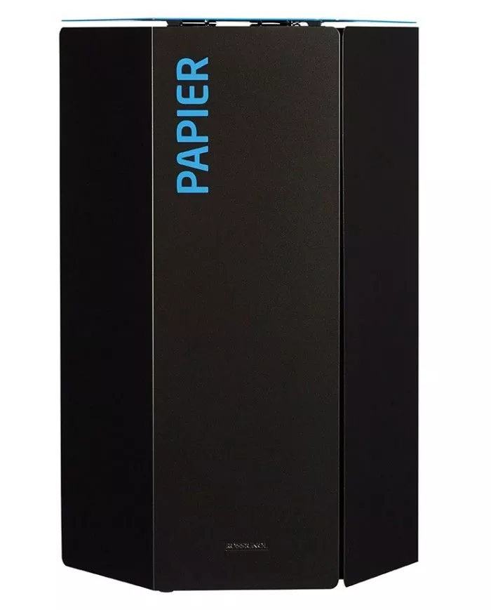 Corbeille conçu pour un usage intensif dans un cadre de bureau