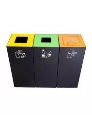 Poubelle tri sélectif design TERAFLEX - BIODECHETS