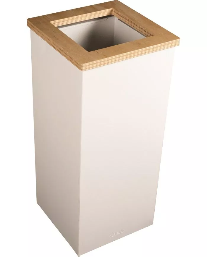 Poubelle conçu pour un usage intensif dans un cadre de bureau