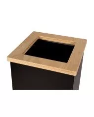 Poubelle robuste adapté aux tâches administratives en entreprise