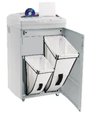 Destructeur compact et pratique pour environnements professionnels