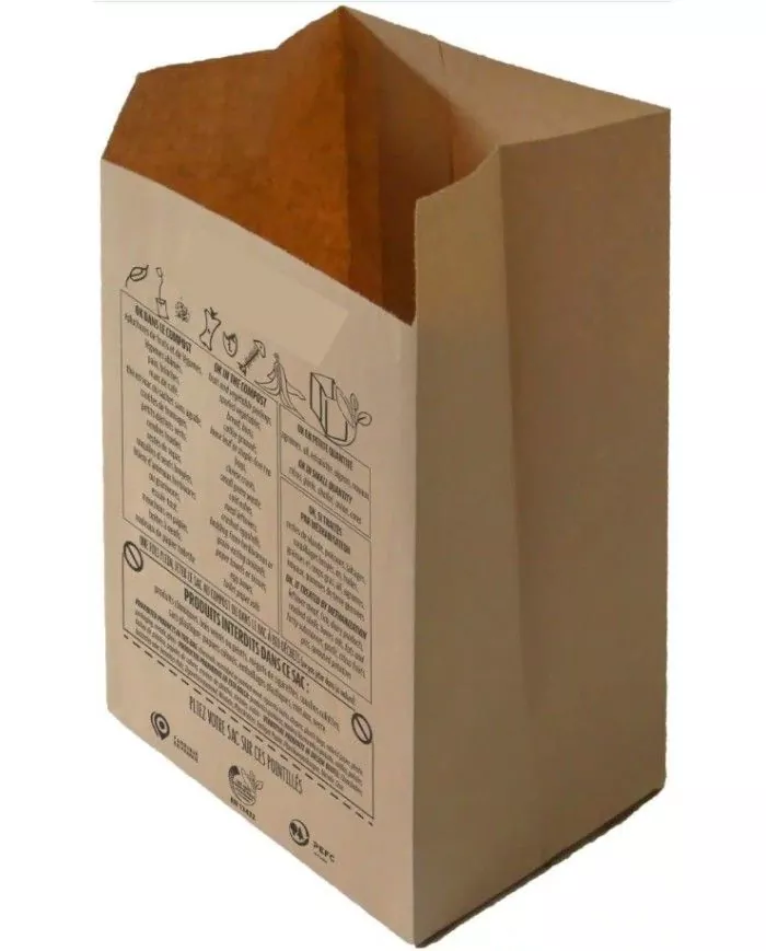 Sacs compostables 7 litres, Courses en ligne