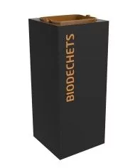 Poubelle tri sélectif Design TERACUB - BLANC