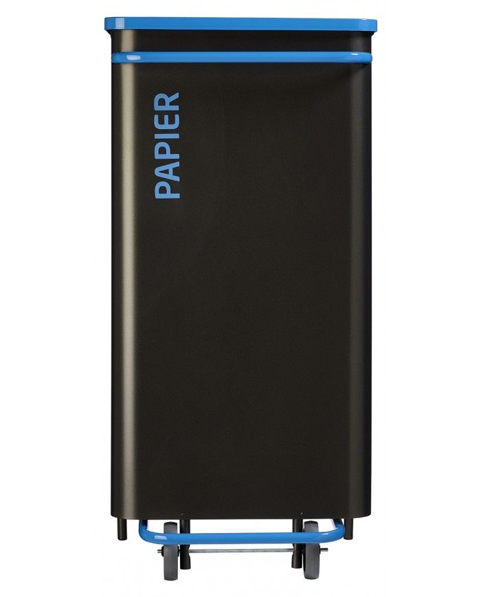 Poubelle conçu pour un usage intensif dans un cadre de bureau