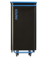 Poubelle conçu pour un usage intensif dans un cadre de bureau