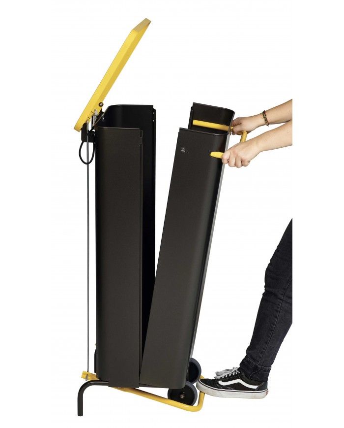 Poubelle robuste adapté aux tâches administratives en entreprise