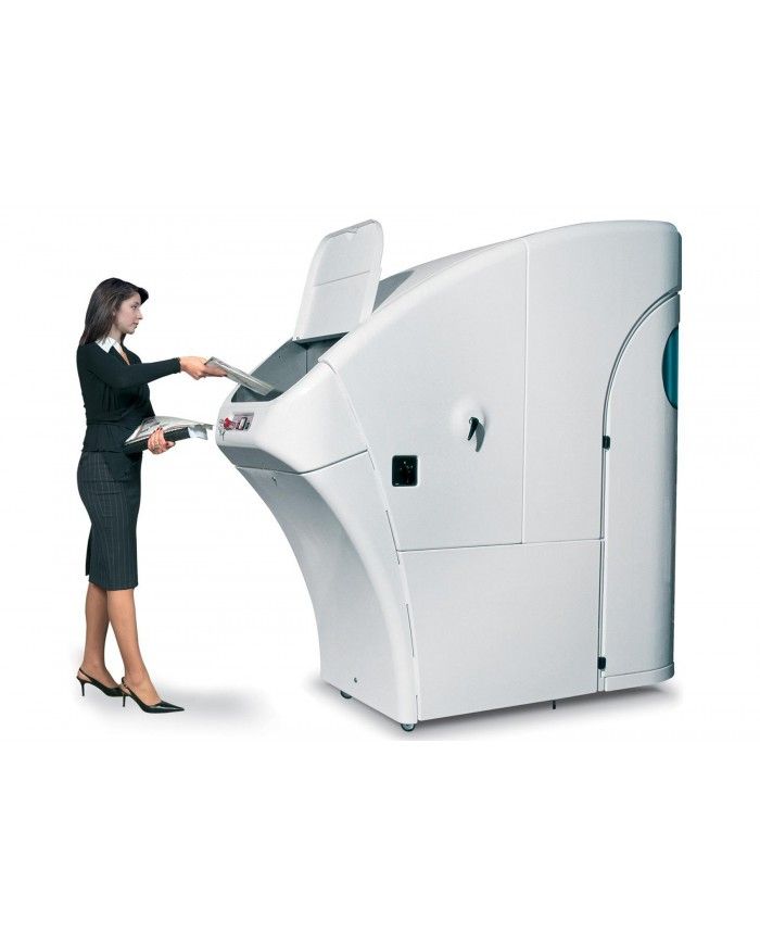 Destructeur conçu pour un usage intensif dans un cadre de bureau