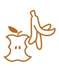 Station de tri sélectif TERA-B 2x65 L couvercle