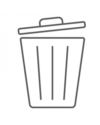 Stickers adhésifs pour poubelle tri sélectif - Noir