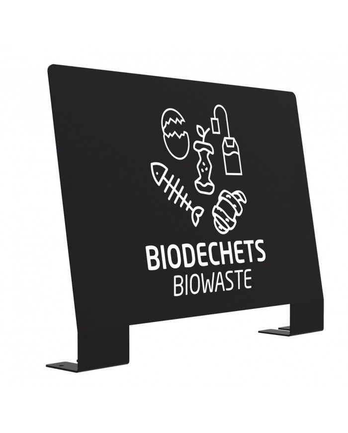 Poubelle tri sélectif TERASELF pour restauration collective - 6 Poubelle tri sélectif TERASELF pour restauration collective - 6