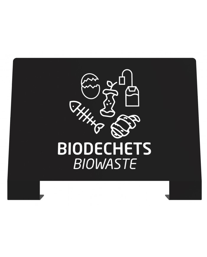 Poubelle tri sélectif TERASELF pour restauration collective - 5 Poubelle tri sélectif TERASELF pour restauration collective - 5