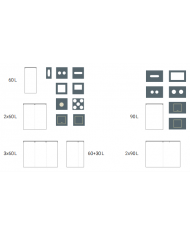 Poubelle tri sélectif TERAPICK  - 10
