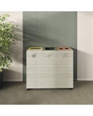 Poubelle de sélectif en bois TERAPICK - WOOD Poubelle de sélectif en bois TERAPICK - WOOD