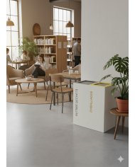 Poubelle tri sélectif 2 flux TERABIFLEX  - 7