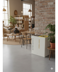 Poubelle tri sélectif 2 flux TERABIFLEX  - 13