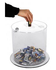 Collecteur de piles et D3E TERBAXPIL 12 L  - 4