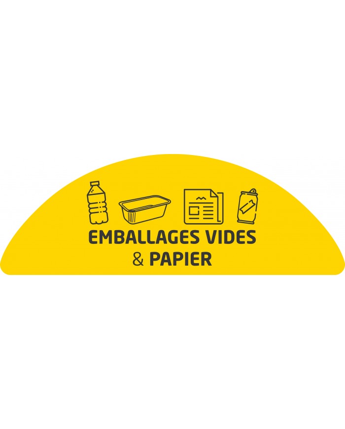 Poubelle tri sélectif TERALIP 2 x 60 L - Avec TOTEM - Extérieur Rossignol - 6