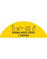 Poubelle tri sélectif TERALIP 2 x 60 L - Avec TOTEM - Extérieur Rossignol - 6