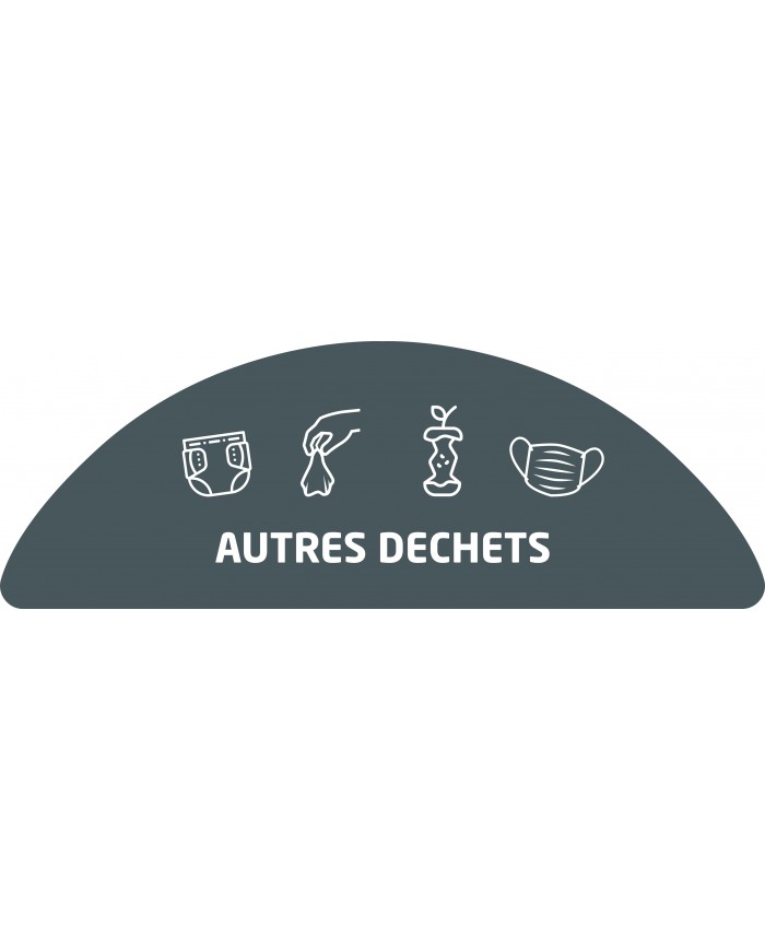 Poubelle tri sélectif TERALIP 2 x 60 L - Avec TOTEM - Extérieur Rossignol - 7