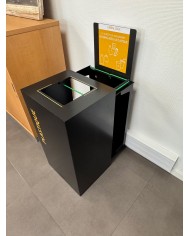 Poubelle de tri sélectif TERASLIDE 80L  - 3