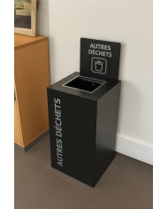 Poubelle de tri sélectif TERASLIDE 80L  - 5