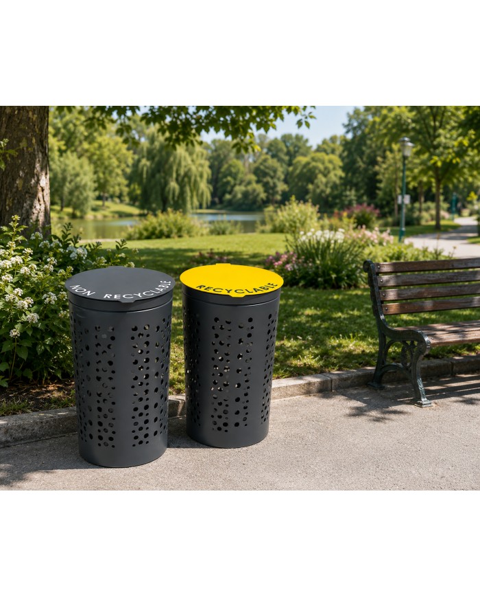 Poubelle de tri sélectif TERASPLY 120L Terface - 1