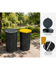 Poubelle de tri sélectif TERASPLY 120L Terface - 7