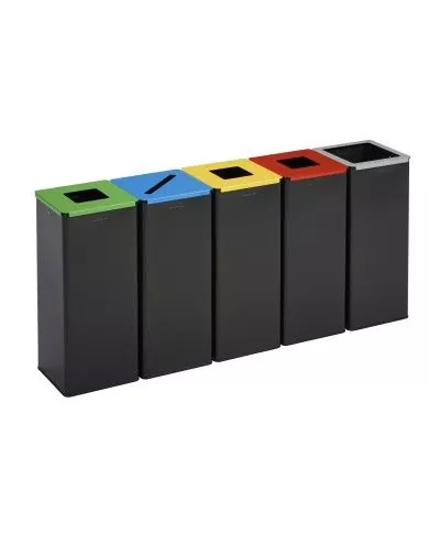 Corbeille de tri sélectif TERAQAL