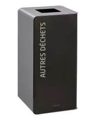 Poubelle robuste adapté aux tâches administratives en entreprise