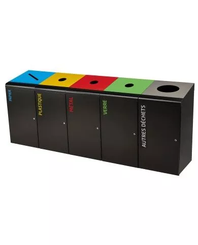 Poubelle tri sélectif TERATRI 120L