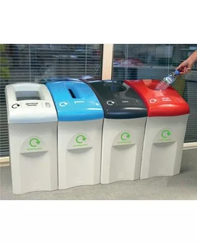 Poubelle compact et pratique pour environnements professionnels