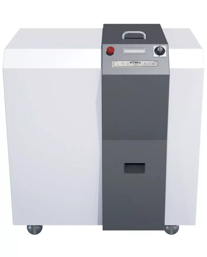 Destructeur conçu pour un usage intensif dans un cadre de bureau