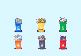 Codes couleurs du tri sélectif : vers une harmonisation nationale ?