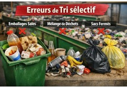Les 10 erreurs de tri sélectif que tout le monde fait