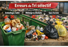 Les 10 erreurs de tri sélectif que tout le monde fait