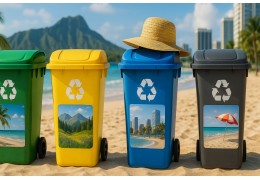 Vacances écoresponsables : bien utiliser les poubelles de tri sélectif même loin de chez soi
