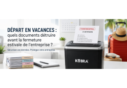 Départ en vacances : quels documents détruire avant la fermeture estivale de l'entreprise ?